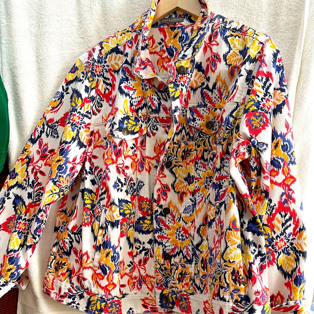 Jessica London Classic Denim Style Jacket